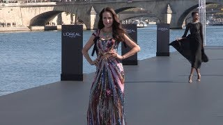 Thylane Blondeau, Andie MacDowel and more on the Runway for the L Oreal Fashion Show - Part 3