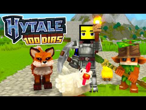 Sobreviví 100 Días en HYTALE 🌿
