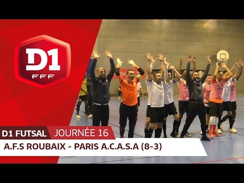 J16 : AFS Roubaix - Paris ACASA (8-3)