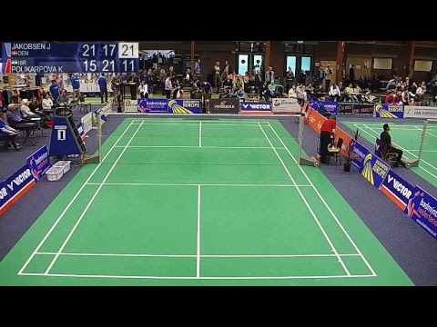 Julie Dawall Jakobsen vs Ksenia Polikarpova (WS, SF) - Victor Dutch Intl. 2018