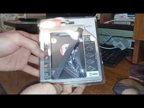 Optibay 12.7mm SATA от ПРОФИ с Озон |Адаптэр Slimline SATA - SATA3 |Оптибэй. Mobile Rack. Распаковка