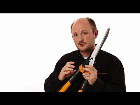 Fiskars X-series sekatorius prasilenkiančiais ašmenimis L (P961) 1057175 video