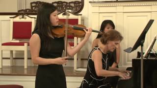 Emily Brooks Performs Sonata #5 - 