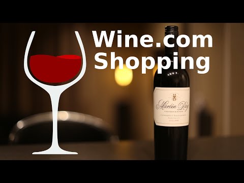 Shopping with Wine.com