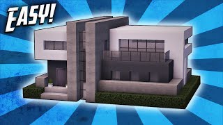 Minecraft: How To Build A Modern House Tutorial (#30)