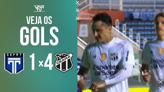 TIROL 1 x 4 CEARÁ / CAMPEONATO CEARENSE 2026 / VEJA OS GOLS