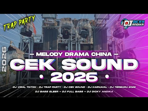 DJ CEK SOUND FULL BASS 2026 | TRAP PARTY BASS HOREG 