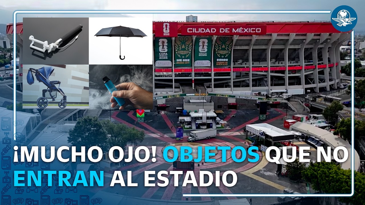 ¿Vas a la inauguración del Mundial? Esto es lo que no podrás ingresar al estadio