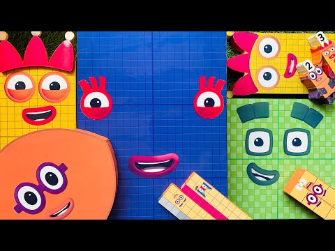 Looking for Numberblocks NEW 9781 Puzzle Tetris Shape ASMR  | Numberblocks Satisfying Video