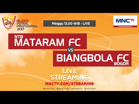 Mataram FC VS Biangbola FC (FT : 3 - 1) - Blend Futsal Profesional 2017