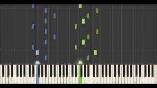 Yann Tiersen - A Midsummer Evening (Synthesia Tutorial)