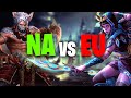 NA vs EU in Vainglory Community Edition!