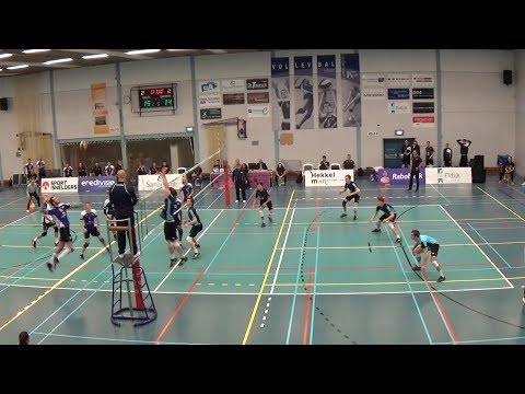 5x einde set VoCASA - Talentteam (17 okt 2018, Eredivisie Heren)