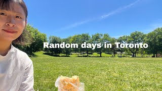カナダ生活 | トロント | 日常 | VLOG | カフェ | ビーズ屋さん | アフレコvlog | Random Days in Toronto