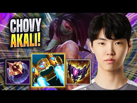 CHOVY IS SO GOOD WITH AKALI! - GEN Chovy Plays Akali MID vs Talon! | Season 2023
