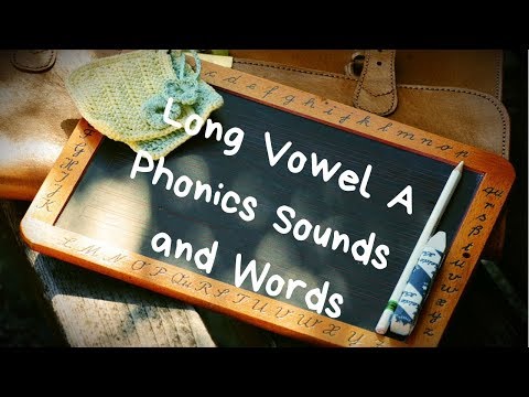 Phonics 3 Unit 1 Long Vowel A English Lesson