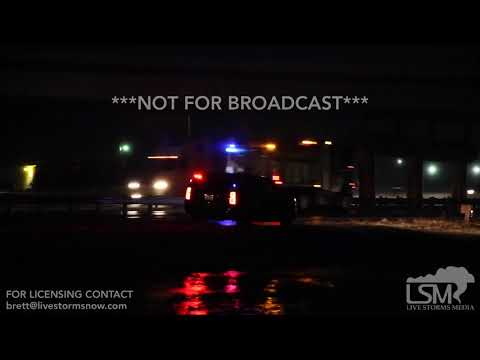 12-13-18, Strong Winds and Rain Cause Semi Truck Accident, Abilene TX