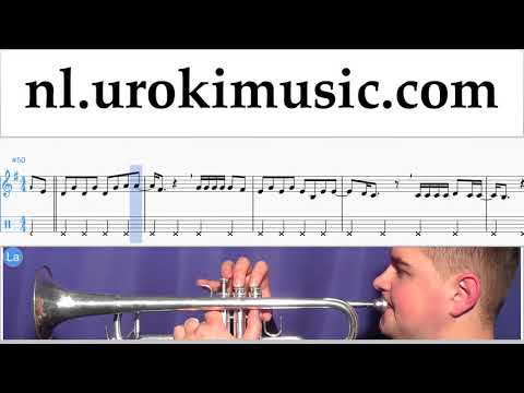 Trompetles Carlos Vives, Sebastian Yatra - Robarte un Beso Muzieknoten Cursus Deel#2 um-i374