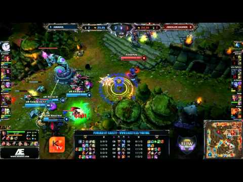 Absolute Legends vs Animate  Map 2 - EUW Challenger #5