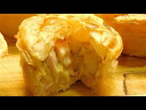 chicken and ham pies | Australian food recipes | Aussie girl can cook