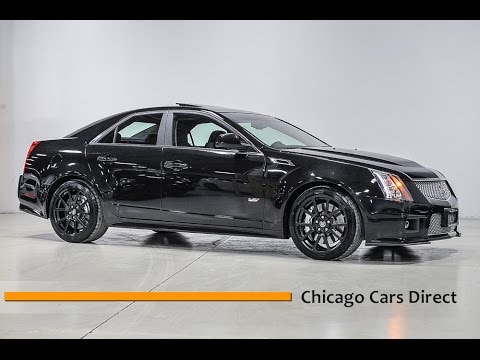 Chicago Cars Direct Reviews Presents a 2012 Cadillac CTS-V Sedan Supercharged - 0131968