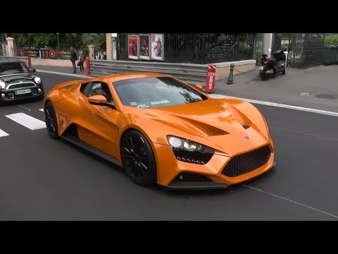 X2 Zenvo ST1 | Accelerations | Driving in Monaco