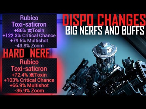 [Warframe] RIVEN DISPOSITION CHANGES [and my opinion on them all]
