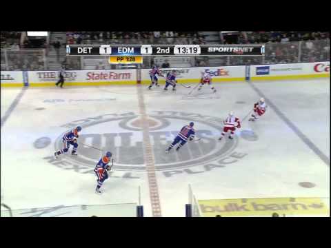 Brad Stuart hammers Jeff Petry