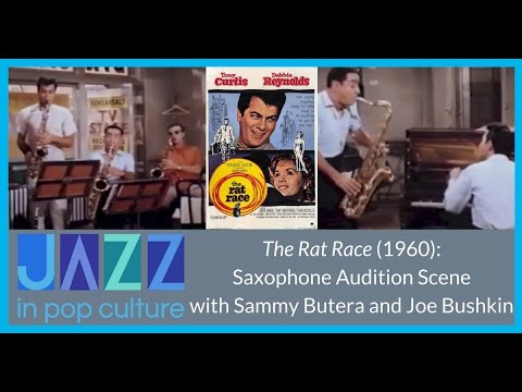 Saxophone Audition Scene with Sam Butera in The Rat Race (1960)