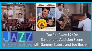 Saxophone Audition Scene with Sam Butera in The Rat Race (1960)