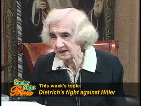 Sunday Night Prime - 10-16-2011 - Dietrich von Hildebrand - Fr Groeschel w Alice von Hildebrand
