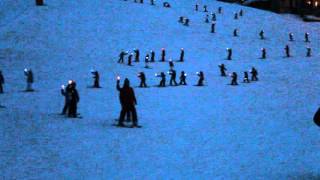 Descente aux lampions à Pralognan la Vanoise