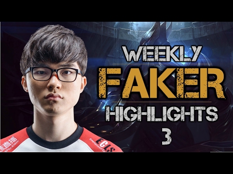 Faker - Highlights of the Week #3 - FAKER VS PEANUT AND BANG - League of Legends