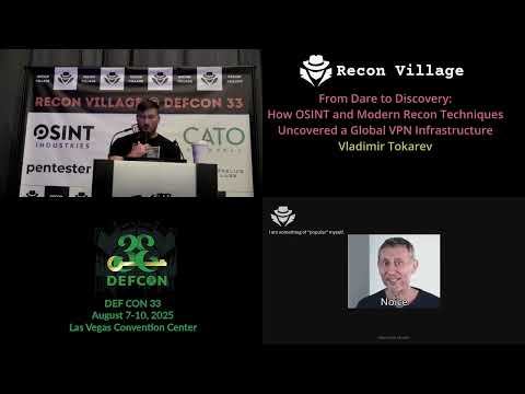 DEF CON 33 Recon Village - OSINT & Modern Recon Uncover Global VPN Infrastructure - Vladimir Tokarev