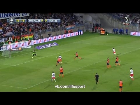 Montpellier vs PSG 2015