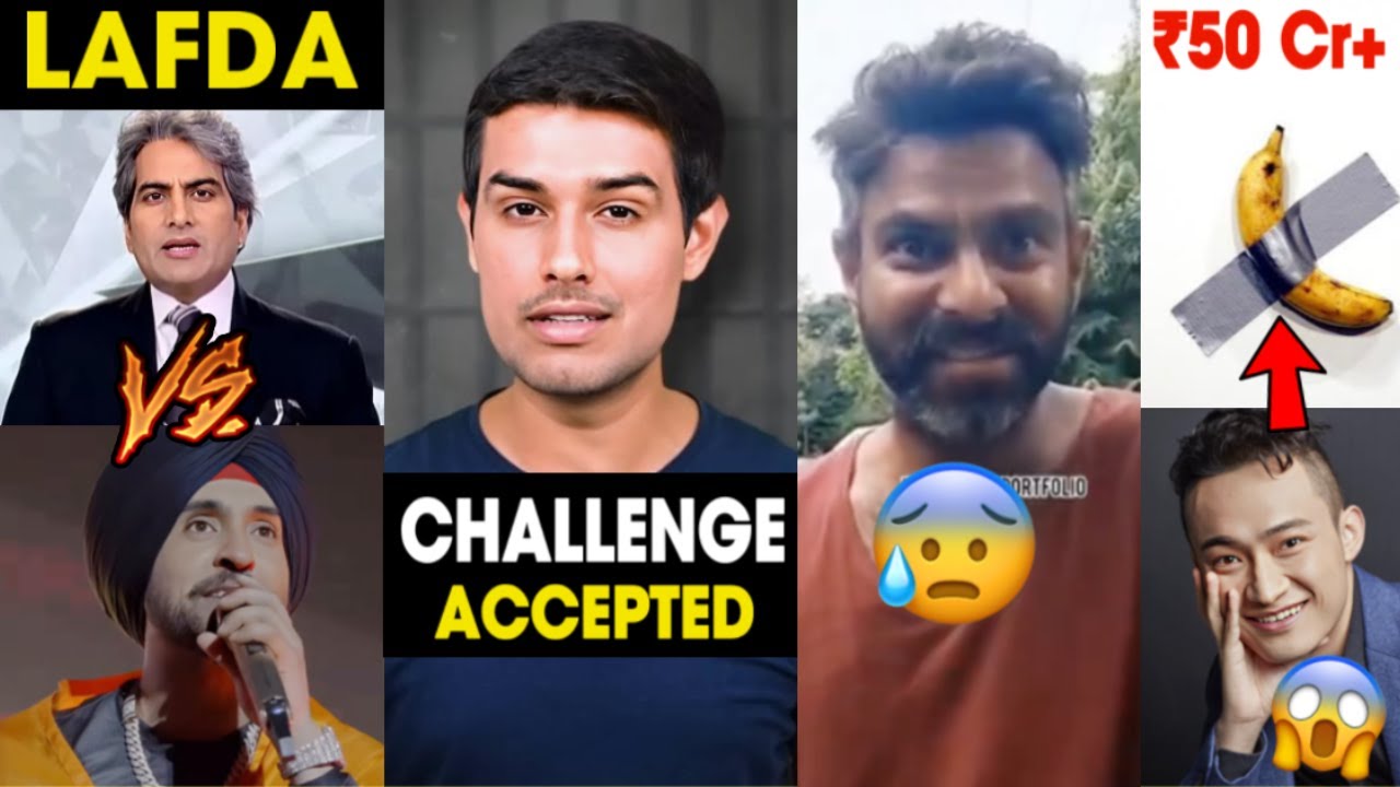 Dhruv Rathee’s Open Challenge Accepted!😳, Diljit Dosanjh’s Controversy, Puneet Superstar Lafda…