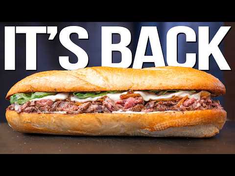 THE BEST STEAK SANDWICH IN THE HISTORY OF STEAK SANDWICHES