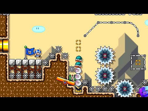 Super Mario Maker 2 🔧 The Sahara - Kaizo Lite 🔧 Dari2033