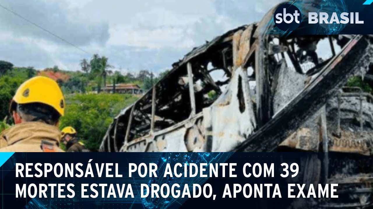 Motorista de carreta envolvido em acidente havia usado cocaína e ecstasy | SBT Brasil (21/01/25)