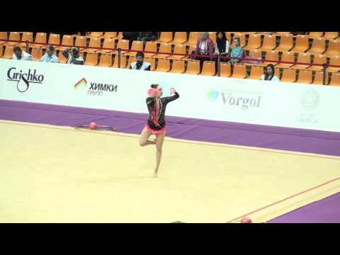 Petrosyan Elizabeth Mari, Armenia, ball. Seniors Alina Cup 19.02.16