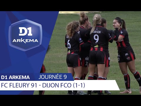 J9 : FC Fleury 91 - Dijon FCO (1-1), le résumé | D1 ARKEMA 2019/2020