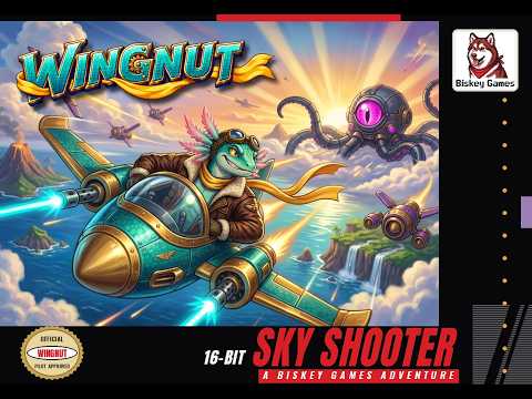WINGNUT – Official Launch Trailer | 16-Bit Sky Shooter (Early Access OUT NOW)