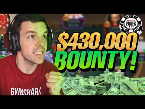 $430,000 WSOPC BOUNTY HUNTER SUNDAY SPECIAL!