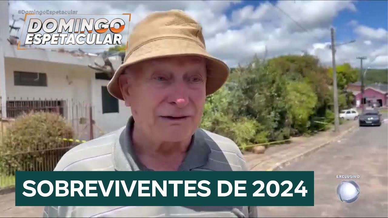 Quatro sobreviventes de tragédias celebram a segunda chance que ganharam em 2024
