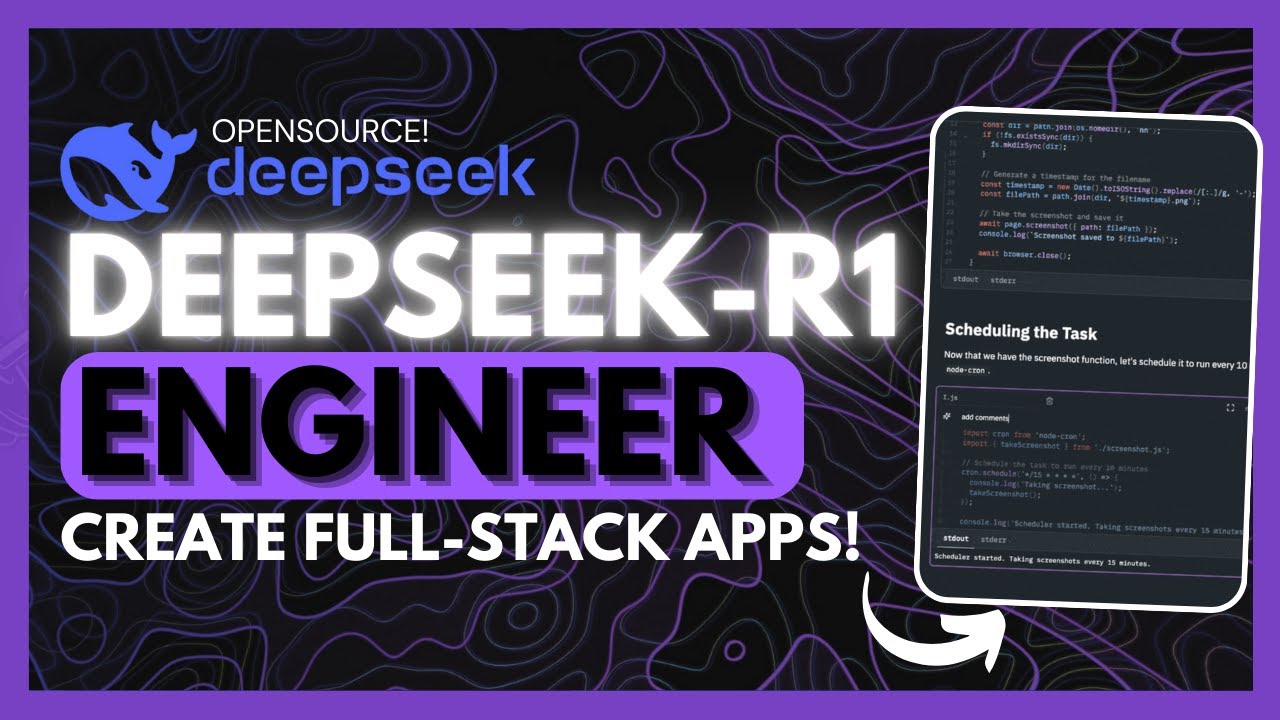 Deepseek-R1 Engineer: POWERFUL AI Coding Agent Can do ANYTHING! (Opensource)