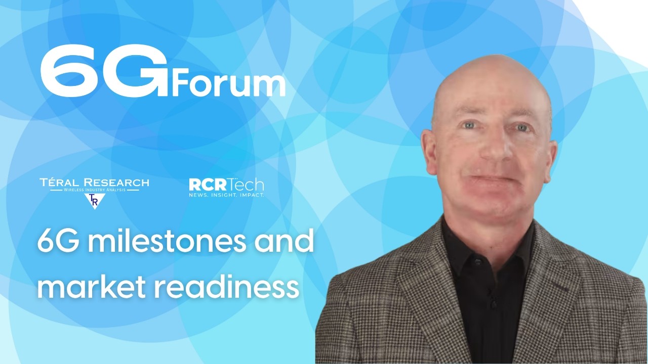 6G milestones and market readiness