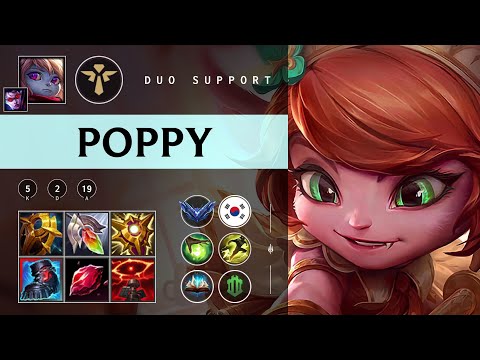 Poppy Support vs Leona - KR Diamond Patch 25.23