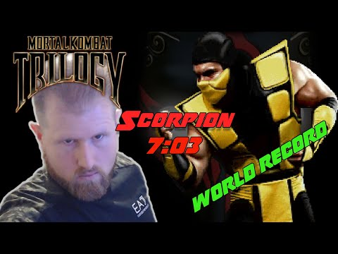 NEW WORLD RECORD! Mortal Kombat Trilogy Speedrun - Scorpion [INSANE]