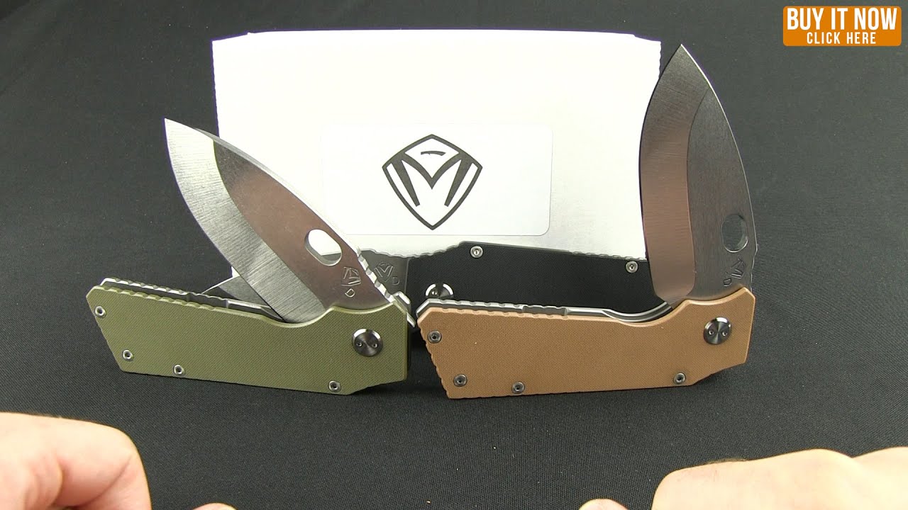 Medford TFF-1 Frame Lock Knife Tan Al/Ti (4" NP3) MKT