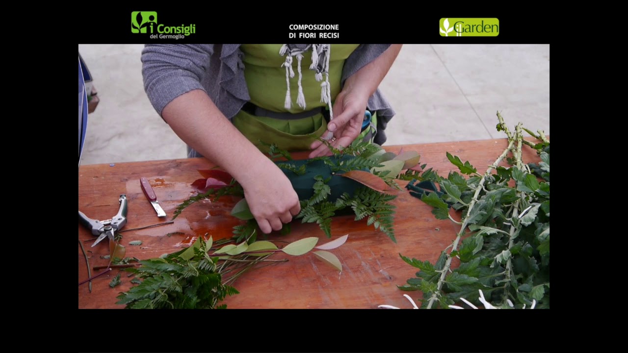 Composizione con fiori recisi